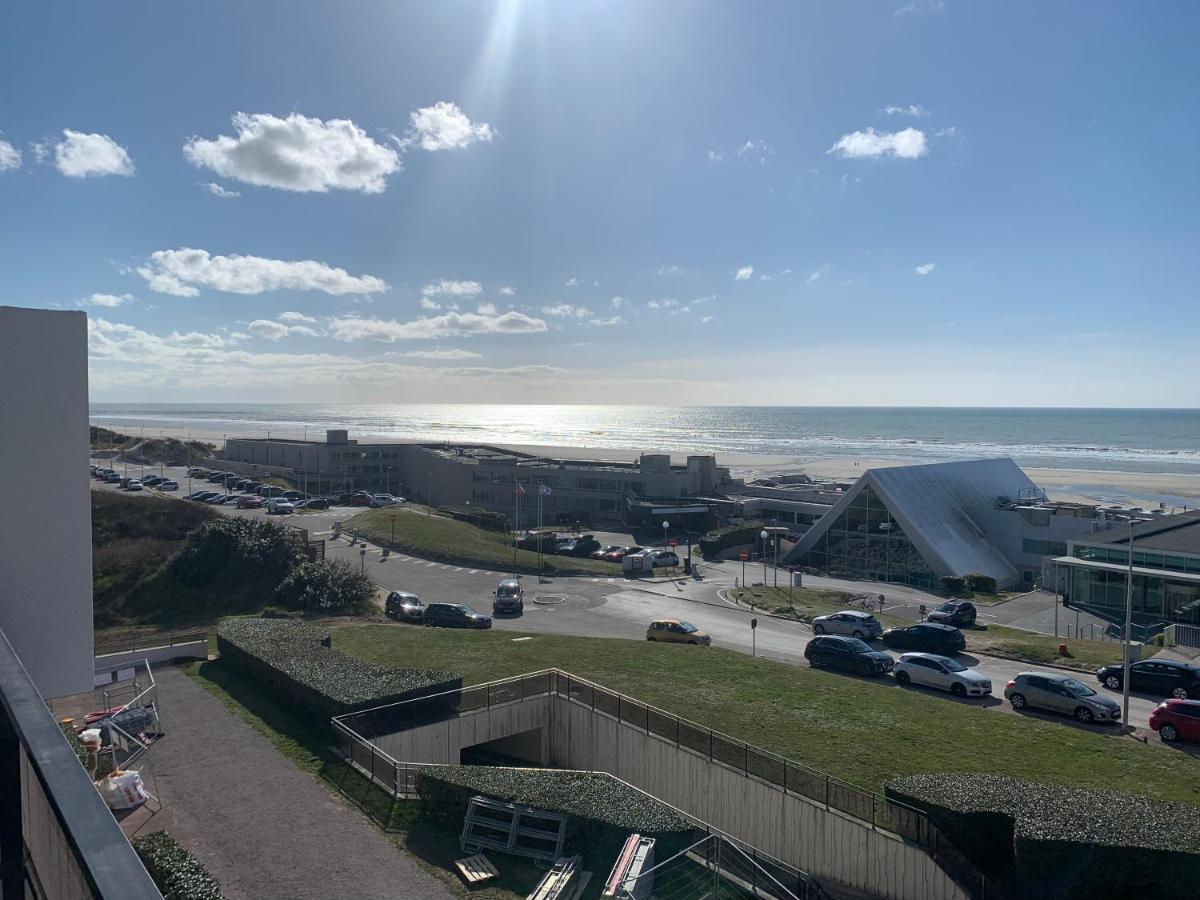 Appt Traversant Vu Mer Et Dunes Avec Garage Le Touquet Exterior foto