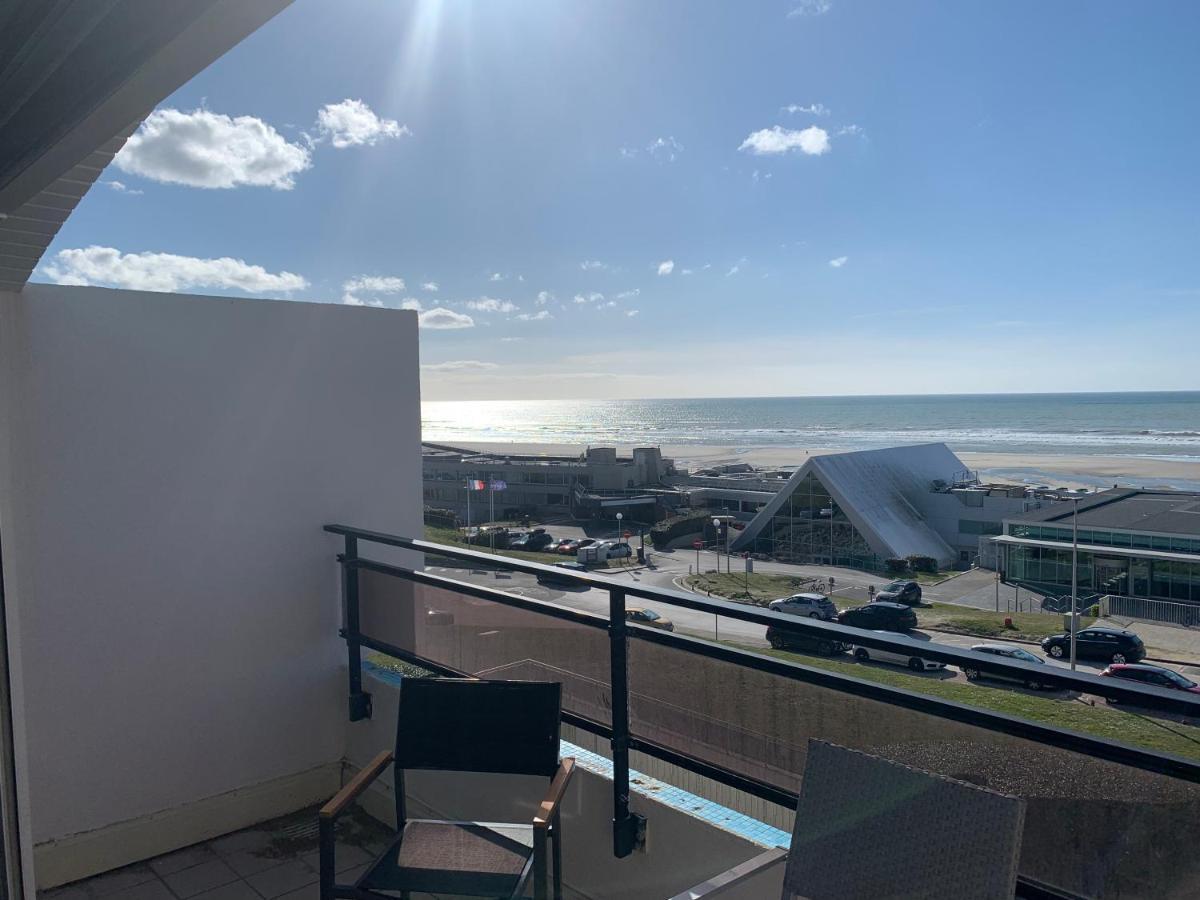Appt Traversant Vu Mer Et Dunes Avec Garage Le Touquet Exterior foto
