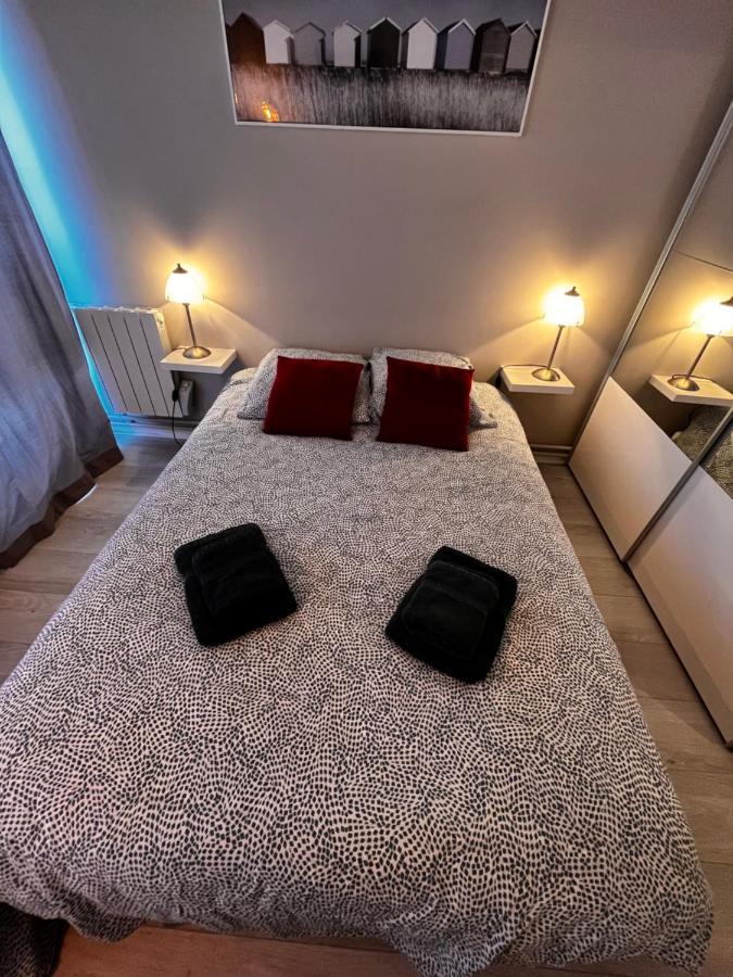 Appt Traversant Vu Mer Et Dunes Avec Garage Le Touquet Exterior foto