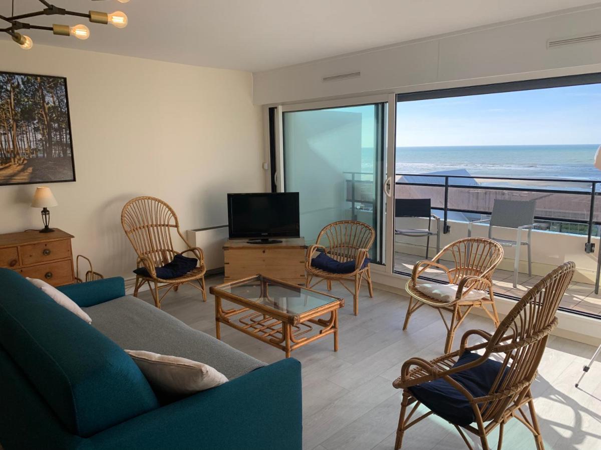 Appt Traversant Vu Mer Et Dunes Avec Garage Le Touquet Exterior foto