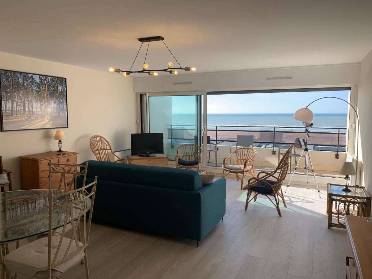 Appt Traversant Vu Mer Et Dunes Avec Garage Le Touquet Exterior foto